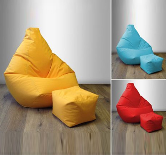 Bean Bag Chair, Canvas Bean Bags, Leatherette Bean Bags and Denim Bean Bags