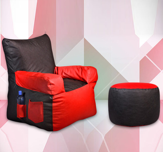 Bean Bag Chair, Canvas Bean Bags, Leatherette Bean Bags and Denim Bean Bags