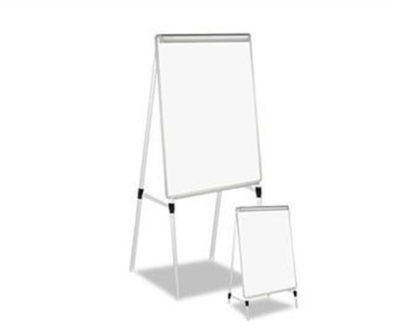 Steel Frame Mobile Glass Board with Magnetic Marker Caddy, Mobile Marker Boards, Dry Erase And Marker Boards, Mobile Partitions Screens