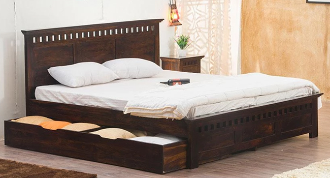 bed cot with storage