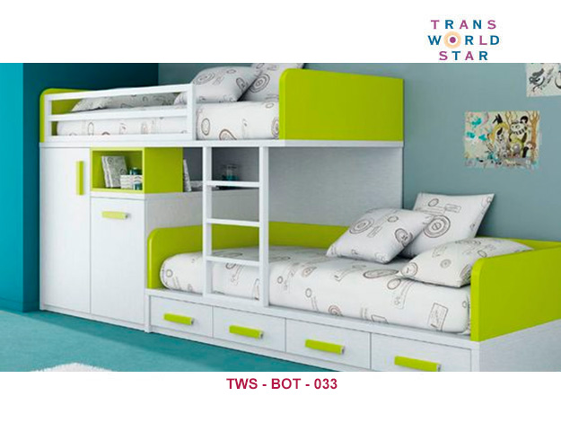 Wooden shop bunker cot