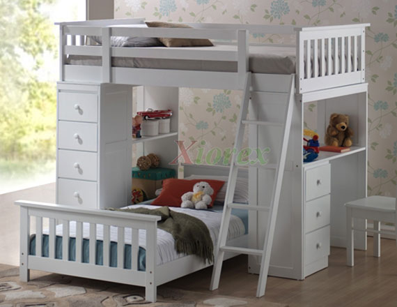 Kids Bunk Bed, Bunker Cots, Stainless Steel Bunker Cot, Wooden Bunker Cot, Modern Bunk Cot