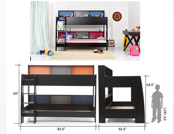 Kids Bunk Bed, Bunker Cots, Stainless Steel Bunker Cot, Wooden Bunker Cot, Modern Bunk Cot