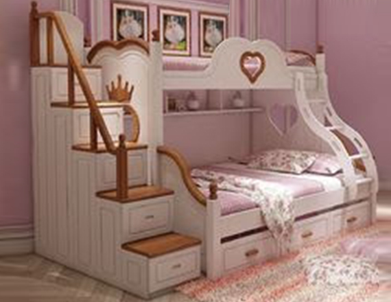 wooden cot for kids