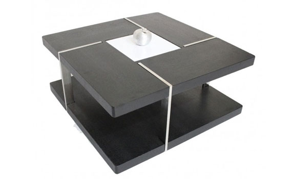 stainless steel coffee tables, metallic coffee tables, wooden coffee table