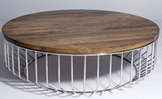 stainless steel coffee tables, metallic coffee tables, wooden coffee table