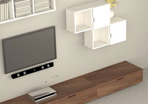 Wall Mounted TV Unit, Entertainment Units, TV Stands, TV Wall-mounted unit, Modular TV Units, Modern Wall Mounted TV Unit