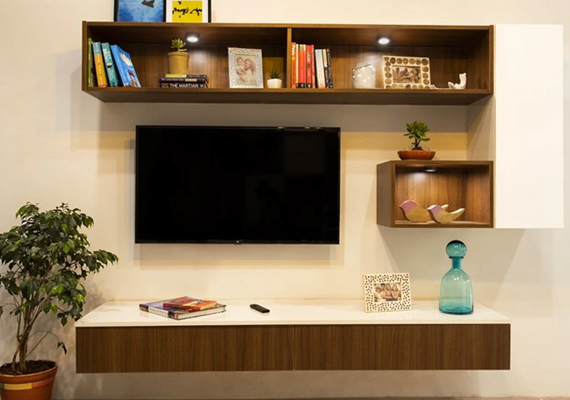 Wall Mounted TV Unit, Entertainment Units, TV Stands, TV Wall-mounted unit, Modular TV Units, Modern Wall Mounted TV Unit