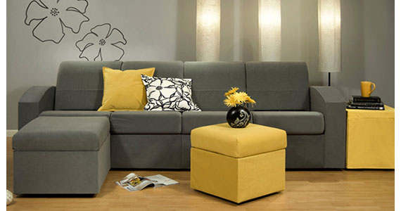 Embroidered upholstery sectional sofa set, Rich leather sectional sofa set, Fabric sectional sofa set, L shaped sofa set