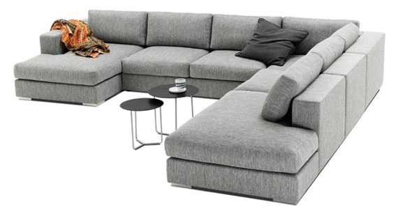 Embroidered upholstery sectional sofa set, Rich leather sectional sofa set, Fabric sectional sofa set, L shaped sofa set