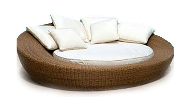 Patio Furniture, Outdoor lounge wicker chairs, Wicker Sofa