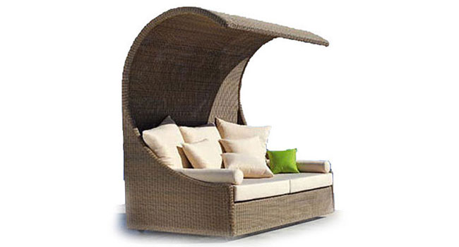 Patio Furniture, Outdoor lounge wicker chairs, Wicker Sofa