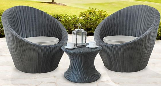 Patio Furniture, Outdoor lounge wicker chairs, Wicker Sofa