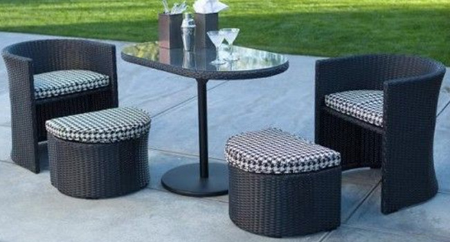 Patio Furniture, Outdoor lounge wicker chairs, Wicker Sofa