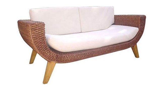 Patio Furniture, Outdoor lounge wicker chairs, Wicker Sofa