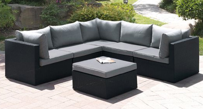 Patio Furniture, Outdoor lounge wicker chairs, Wicker Sofa