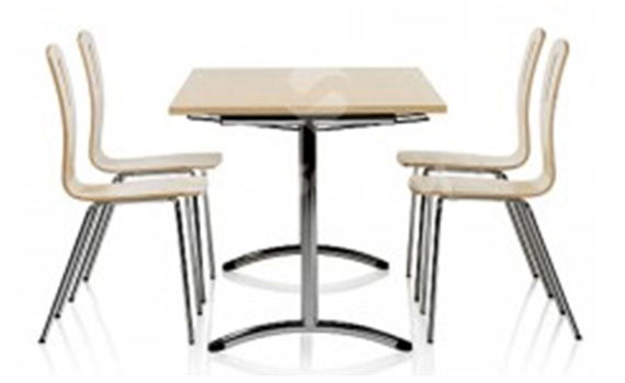 Classic round cafeteria tables, Square cafeteria tables and Rectangle cafeteria tables, Half-round cafeteria tables and Serpentine cafeteria tables