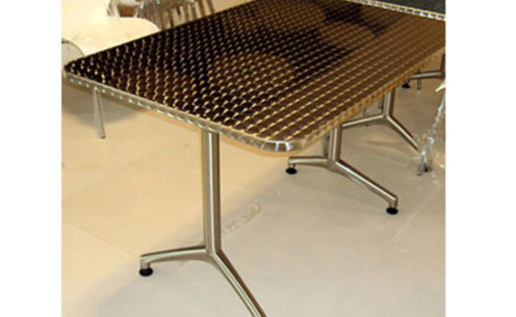 Classic round cafeteria tables, Square cafeteria tables and Rectangle cafeteria tables, Half-round cafeteria tables and Serpentine cafeteria tables