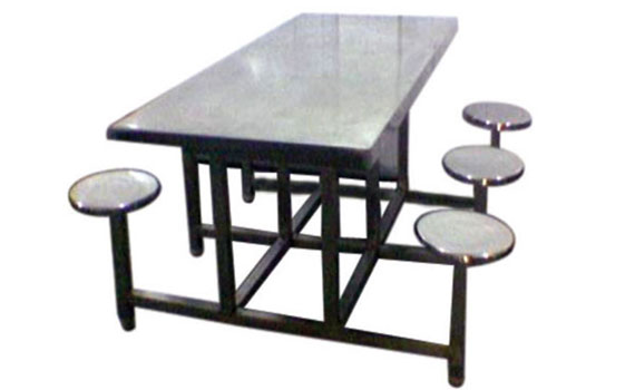 Classic round cafeteria tables, Square cafeteria tables and Rectangle cafeteria tables, Half-round cafeteria tables and Serpentine cafeteria tables