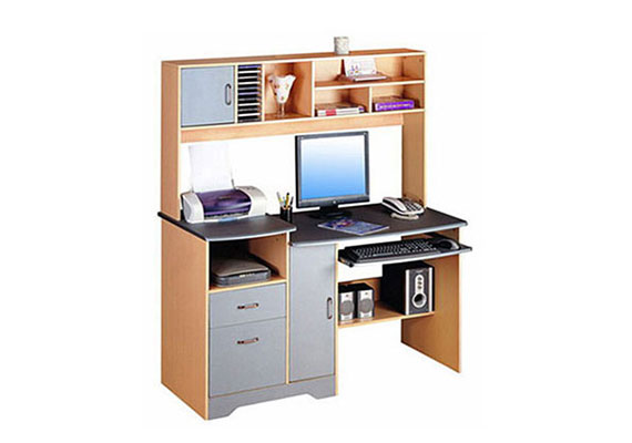 ergonomic computer table, modular computer table, home computer table, single computer table