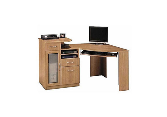 ergonomic computer table, modular computer table, home computer table, single computer table