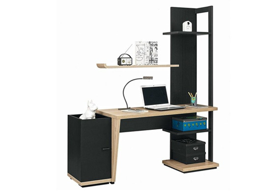 ergonomic computer table, modular computer table, home computer table, single computer table