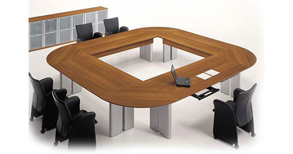 Ergonomic modular conference tables, Modern glass top conference tables & Stainless steel conference table