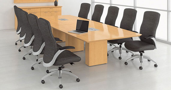 Ergonomic modular conference tables, Modern glass top conference tables & Stainless steel conference table