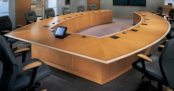 Ergonomic modular conference tables, Modern glass top conference tables & Stainless steel conference table