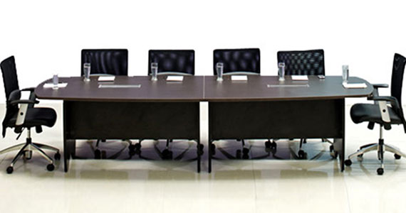 Ergonomic modular conference tables, Modern glass top conference tables & Stainless steel conference table