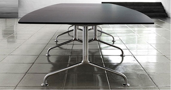 Ergonomic modular conference tables, Modern glass top conference tables & Stainless steel conference table