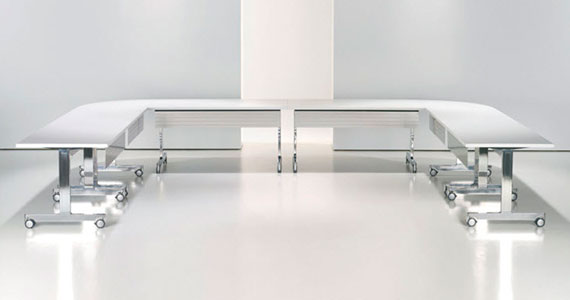 Ergonomic modular conference tables, Modern glass top conference tables & Stainless steel conference table