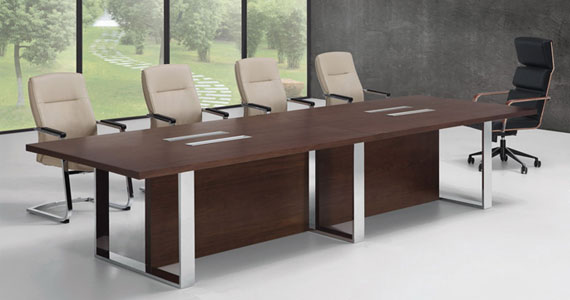 Ergonomic modular conference tables, Modern glass top conference tables & Stainless steel conference table