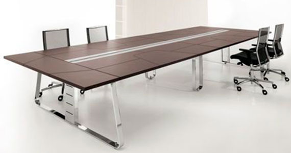 Ergonomic modular conference tables, Modern glass top conference tables & Stainless steel conference table