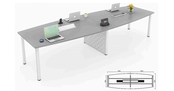 Ergonomic modular conference tables, Modern glass top conference tables & Stainless steel conference table