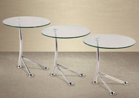 wood Occasional Tables, glass top Occasional Tables, stainless steel Occasional Tables, Cocktail tables and side tables