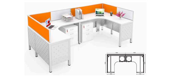 Ergonomic Modular Office Systems, Modular Workstations, Modular Office Furniture