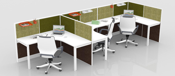 Ergonomic Modular Office Systems, Modular Workstations, Modular Office Furniture