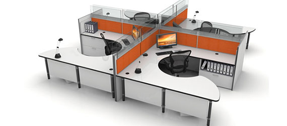 Ergonomic Modular Office Systems, Modular Workstations, Modular Office Furniture