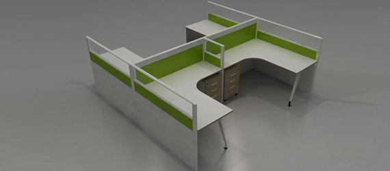 Ergonomic Modular Office Systems, Modular Workstations, Modular Office Furniture